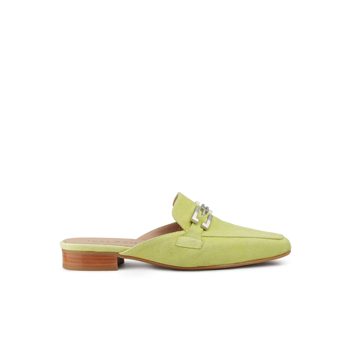 Cecile Mules Pistachio